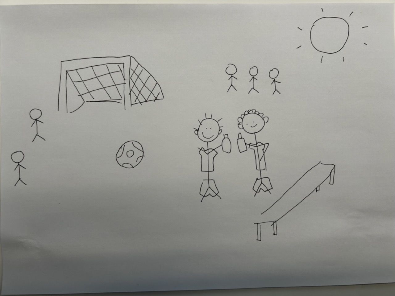 An example of a psycho-drawing (disclaimer: this is not taken from the research)