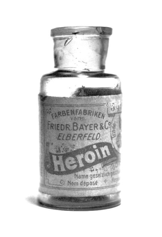Heroin Flasche