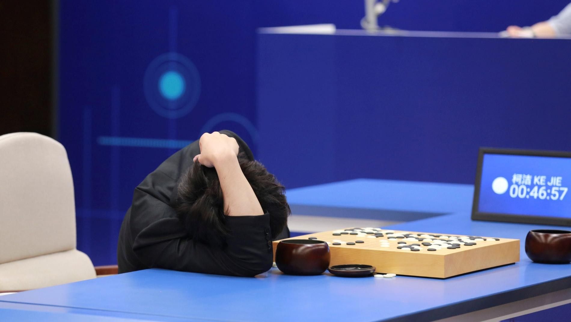 Abbildung 7: Ke Jie gegen AlphaGo, Reuters/Stringer