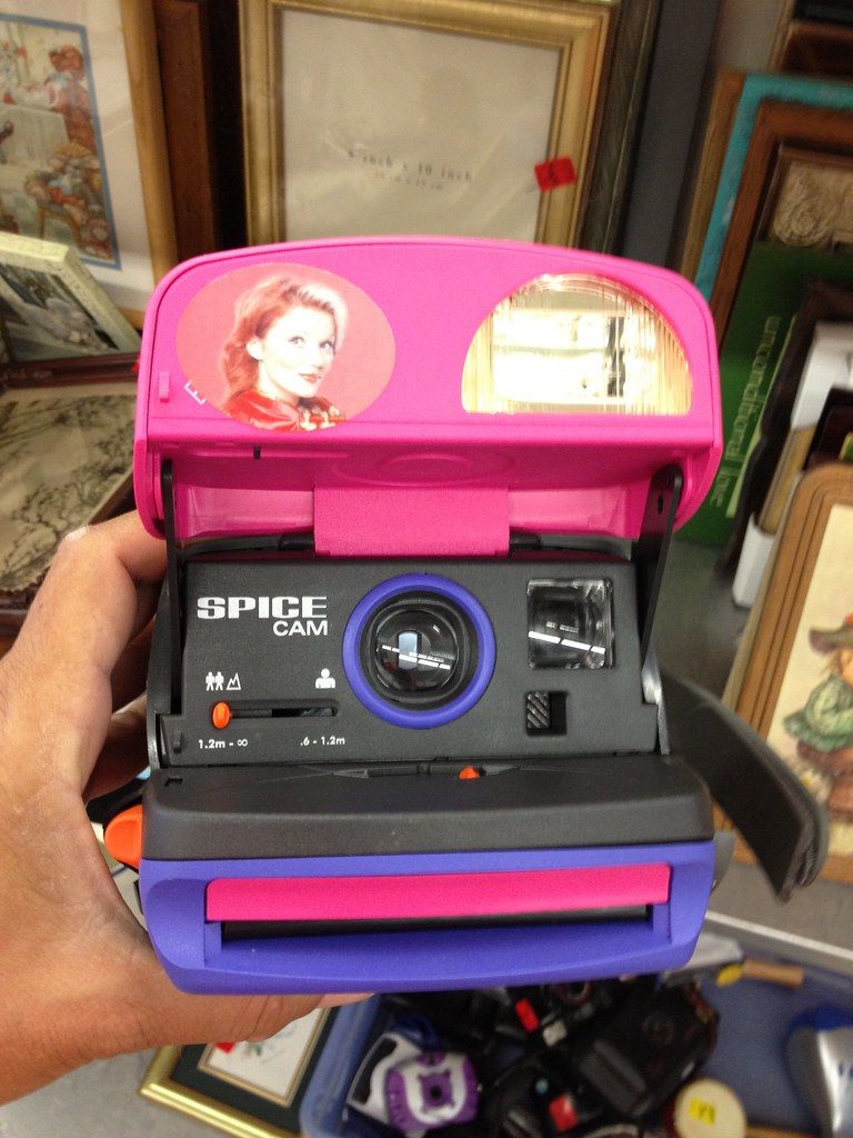 Spice Girls Polaroid Camera, Flickr Phillip Pessar