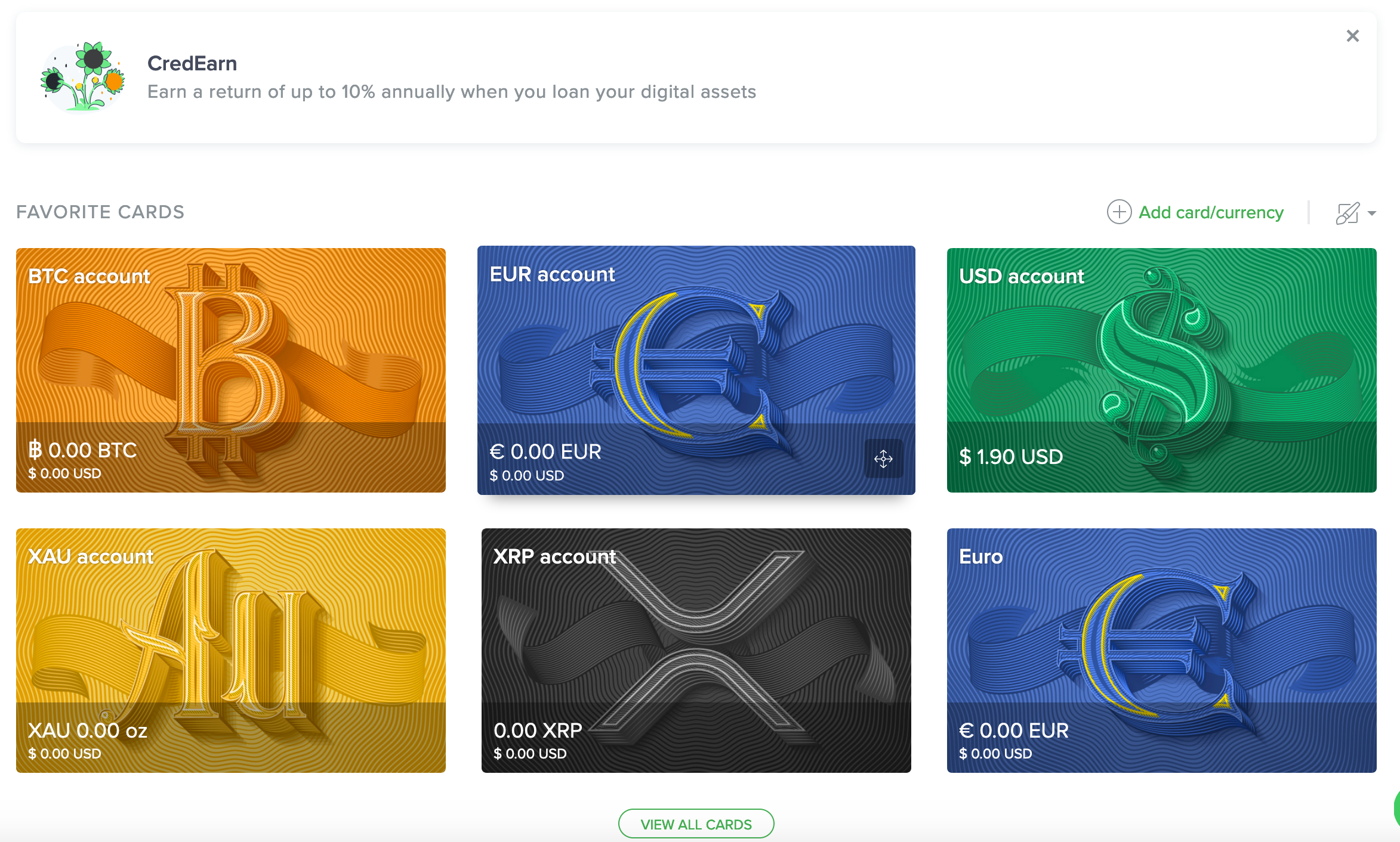Uphold Interledger Cards