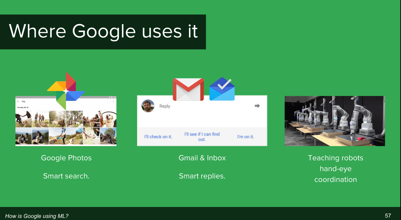 How Google Uses Machine Learning