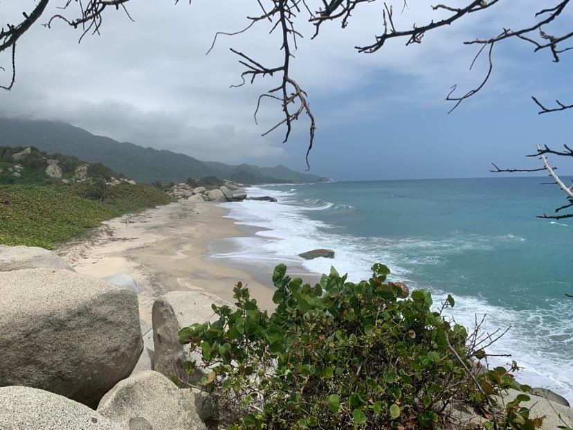 One of several beaches in Tayrona. This one isn’t swimmable.