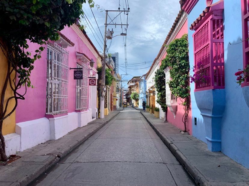 The Old Town neighbourhood where my hostel was located