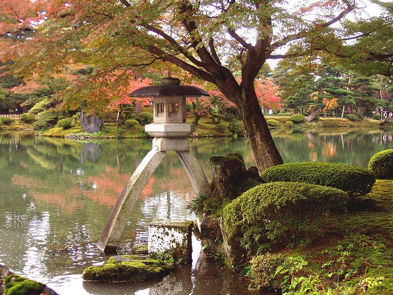 Kenrokuen Garden in Kanazawa. Photo by @Daderot