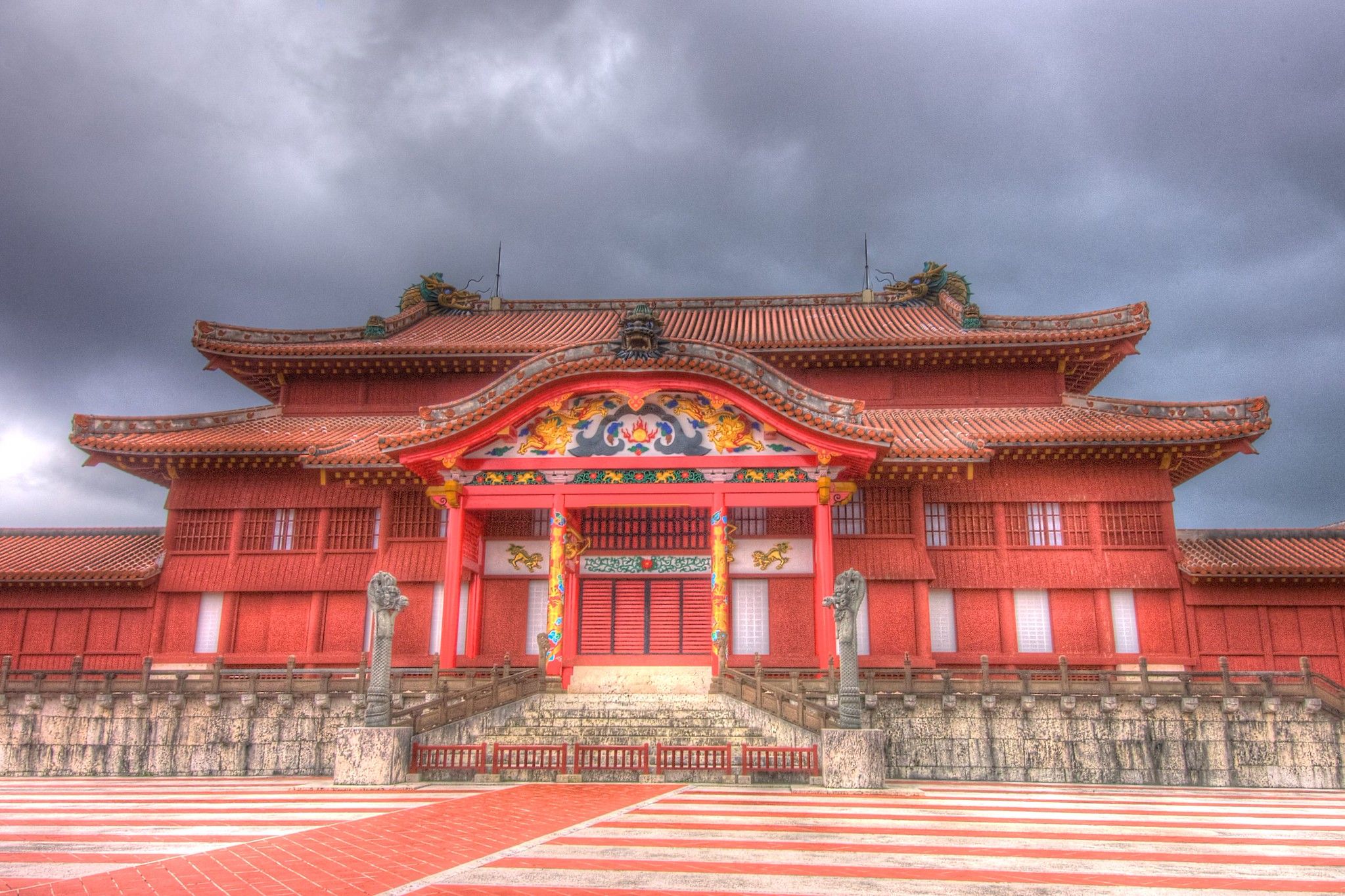 Shuri Castle - former home of the Ryukyu Kingdom