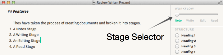 Notes Stage