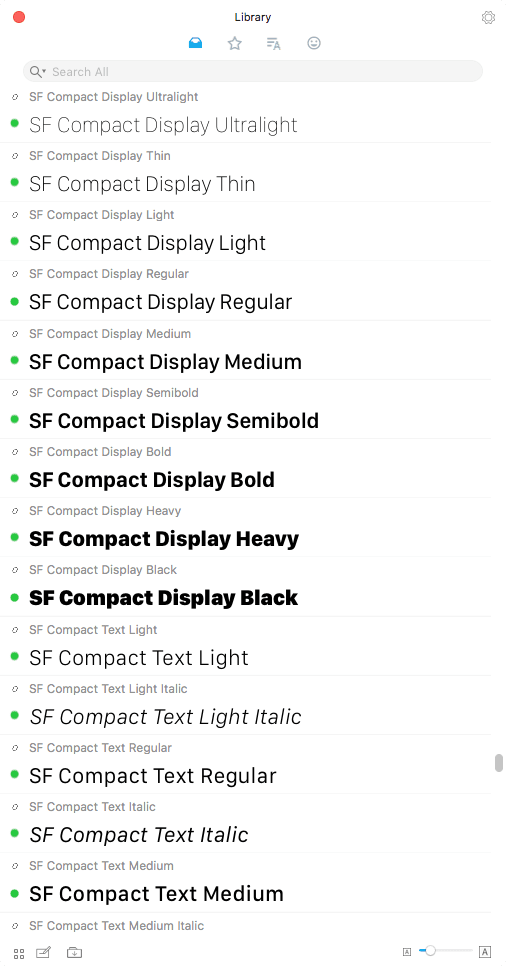 RightFont Library