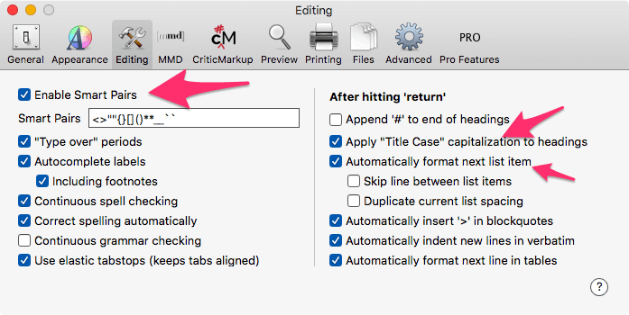 Smart Pairs and Title Case Capitalization