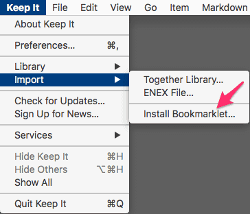 Bookmarklet