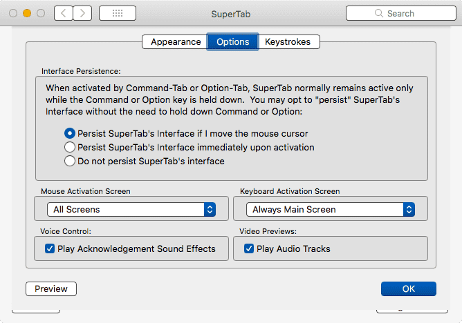 SuperTab Preferences 3