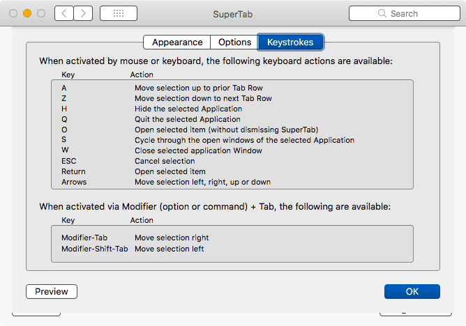 SuperTab Preferences 4