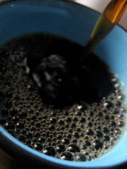 Coffee Pouring Into Cup