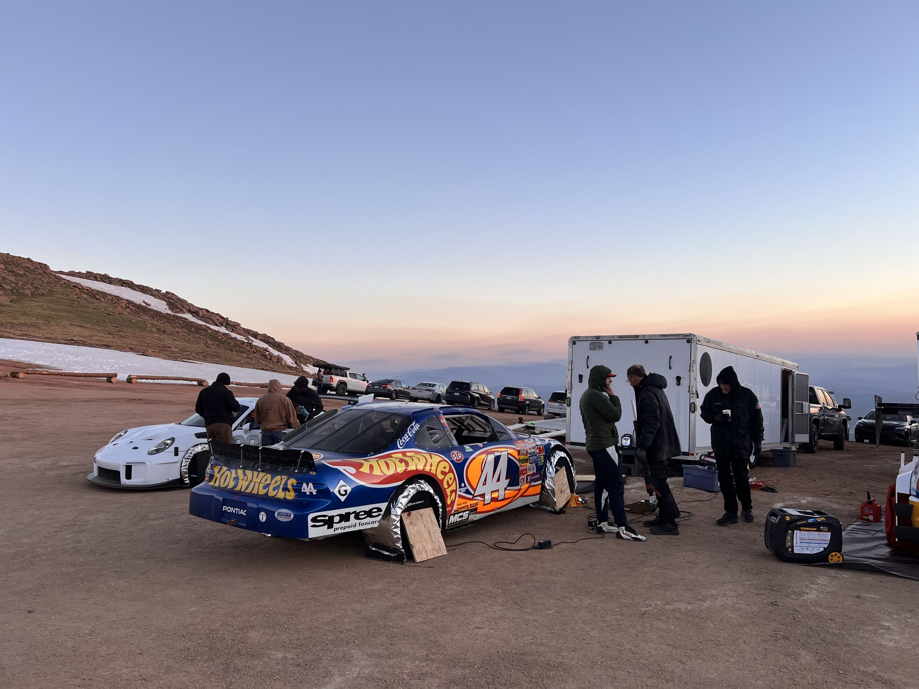 JR’s Hot Wheels Kyle Petty car at Pikes Peak