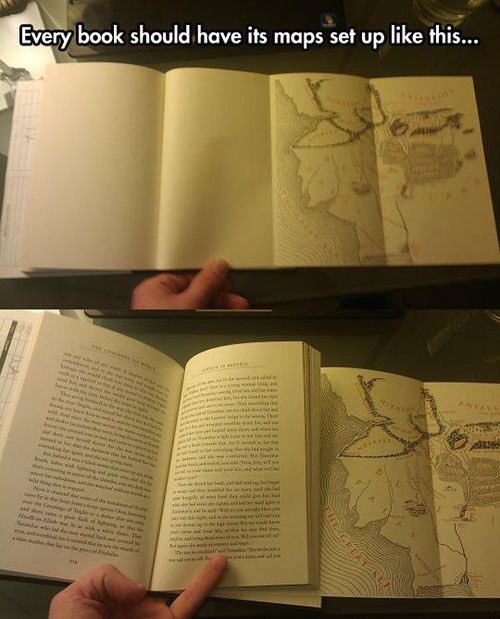 [book][design][idea][map] great idea for books:maps