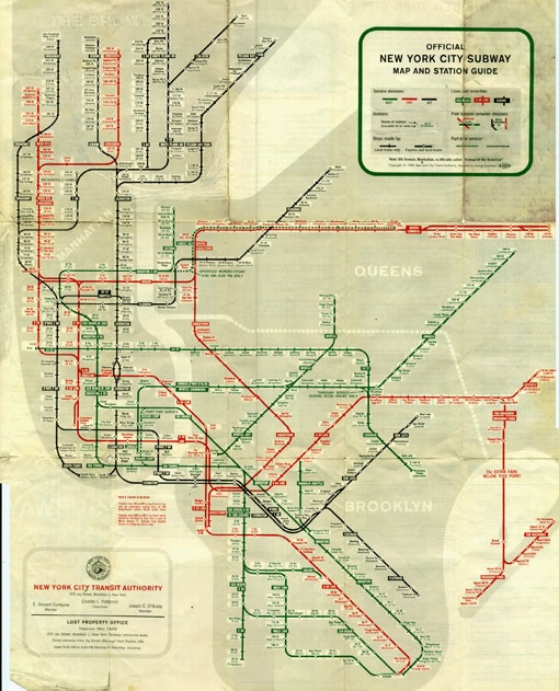 [map] [subway] [new york] Design Work Life » cataloging inspiration daily (1)