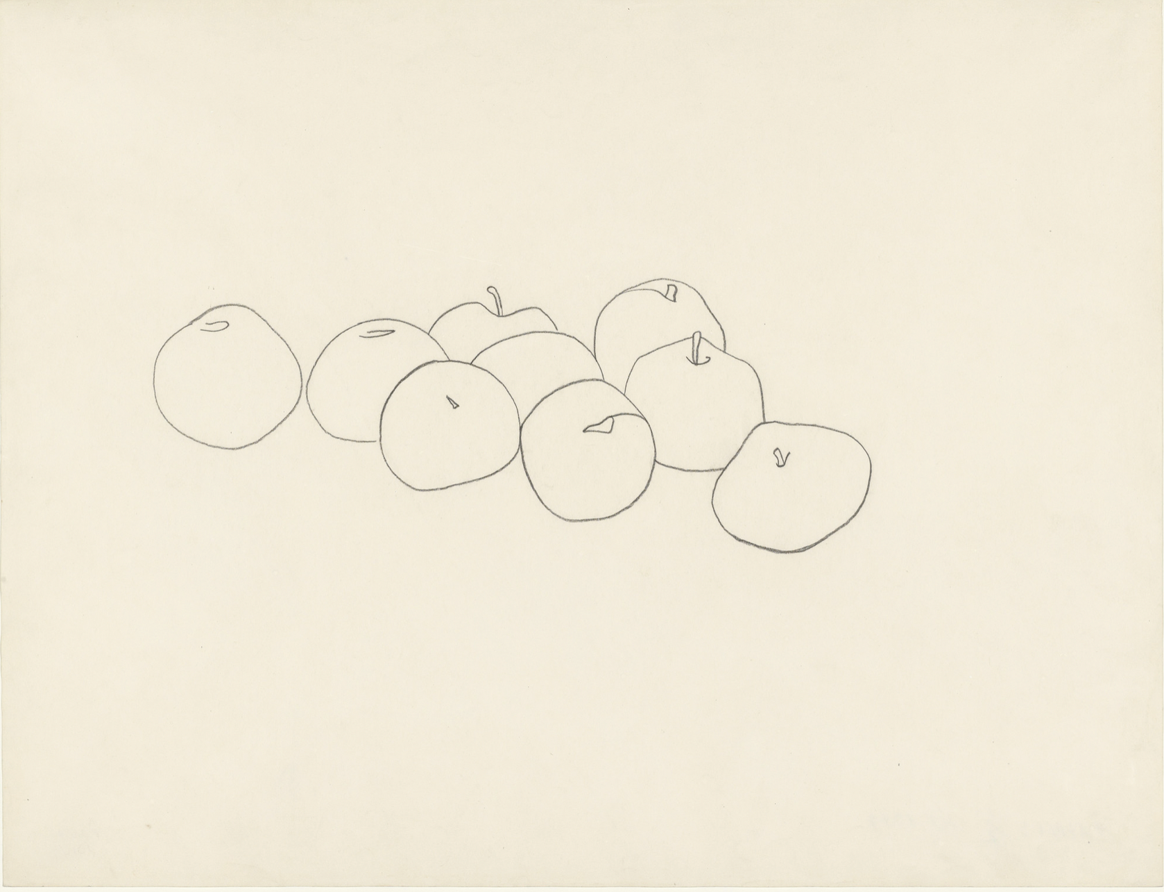 Ellsworth Kelly, Apples, 1949