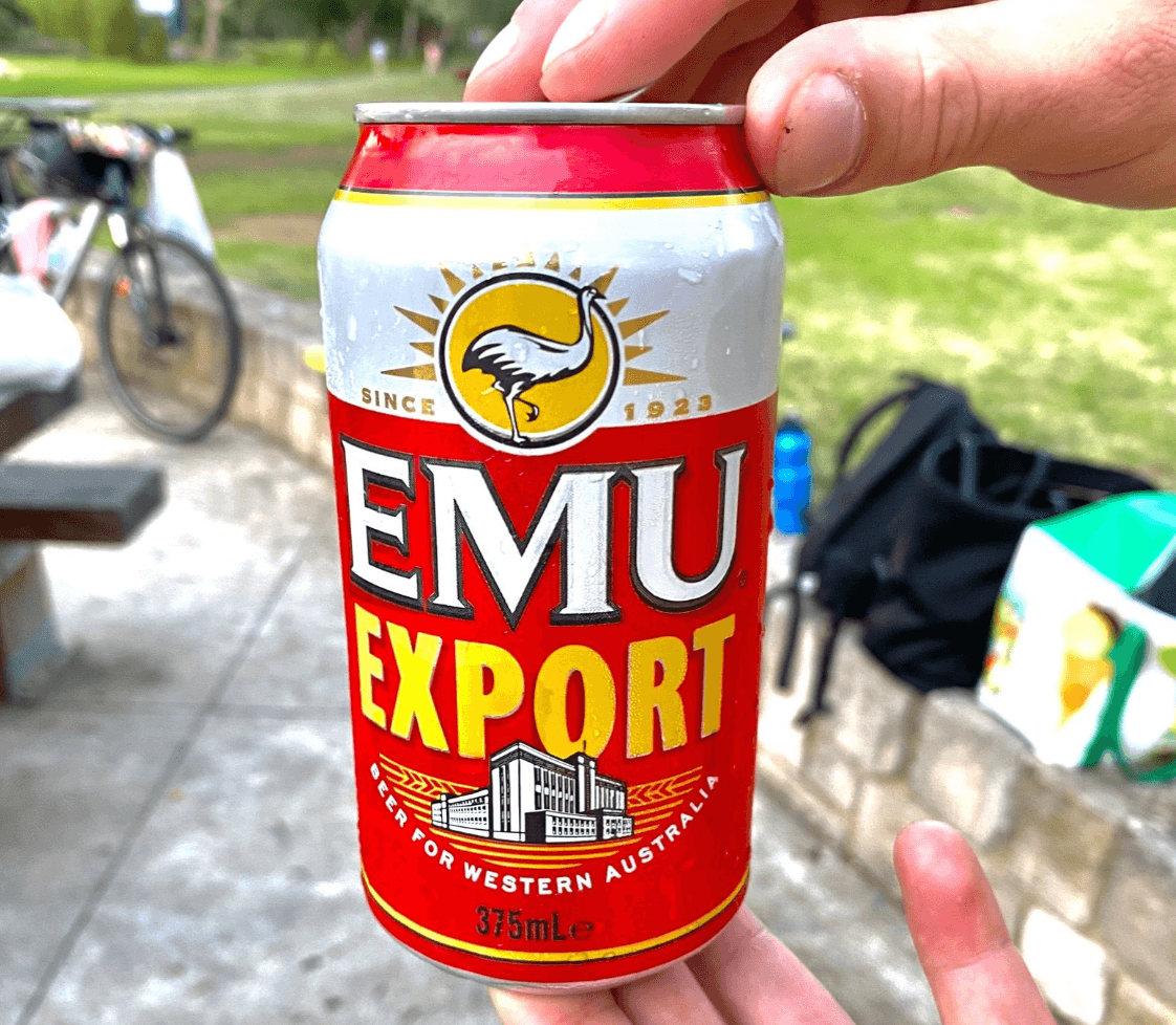 Image of Emu beer