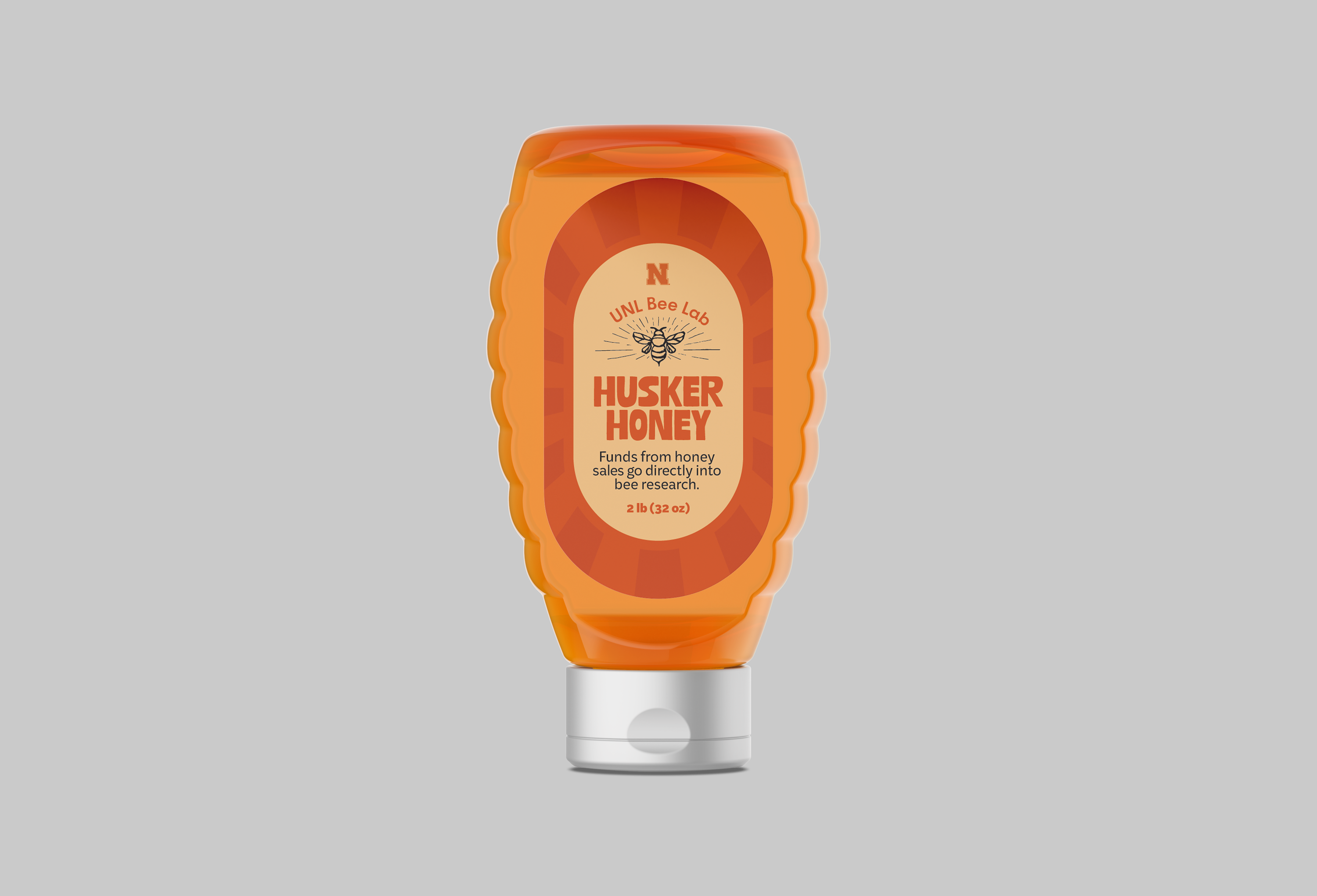Honey Bottle Mockup