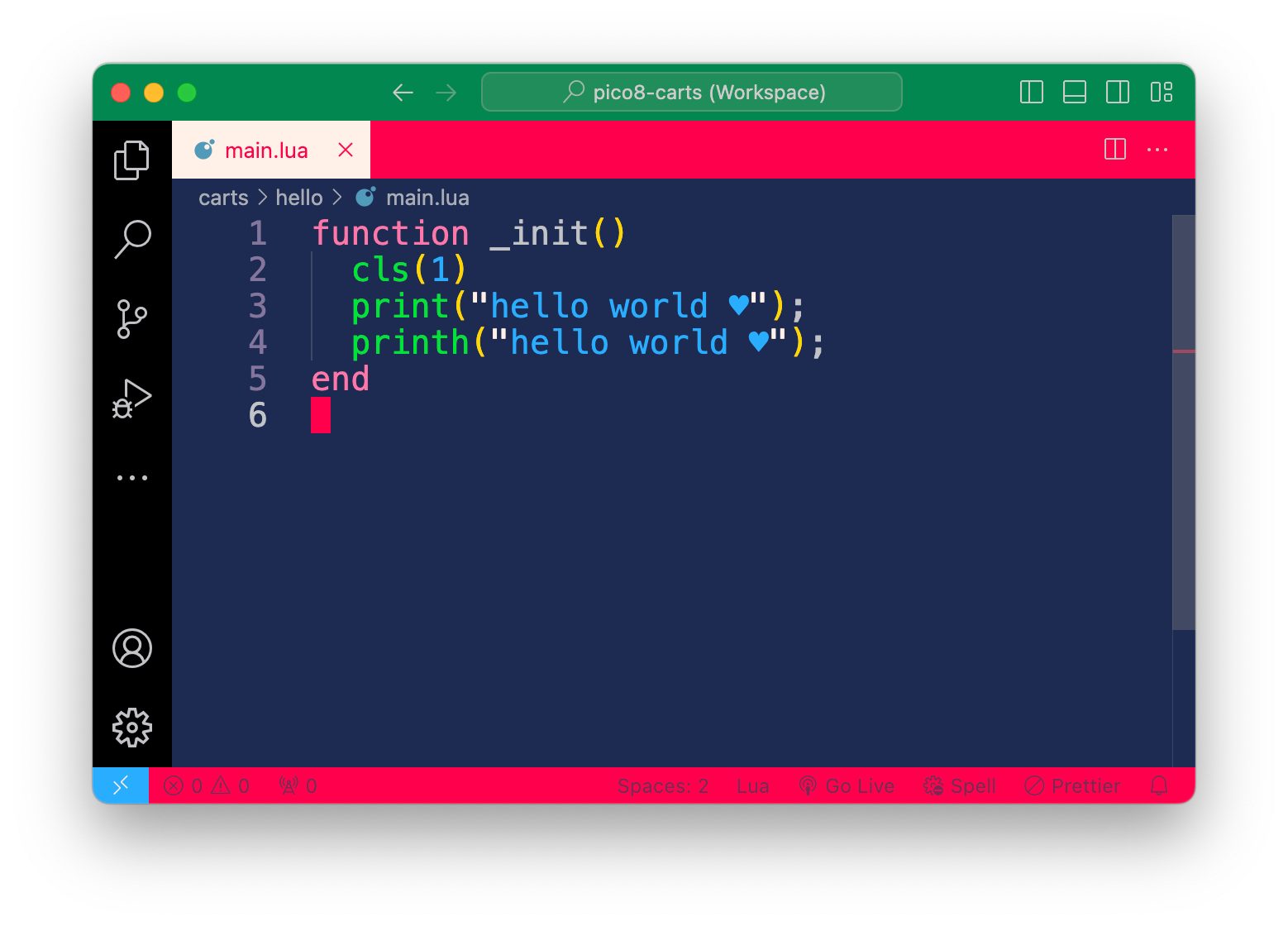 Getting Started with Local Development for Pico-8 and VS Code - Max Zsol