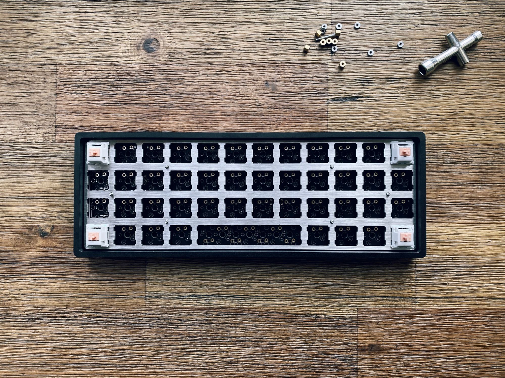 Planck Keyboard PCB and plate