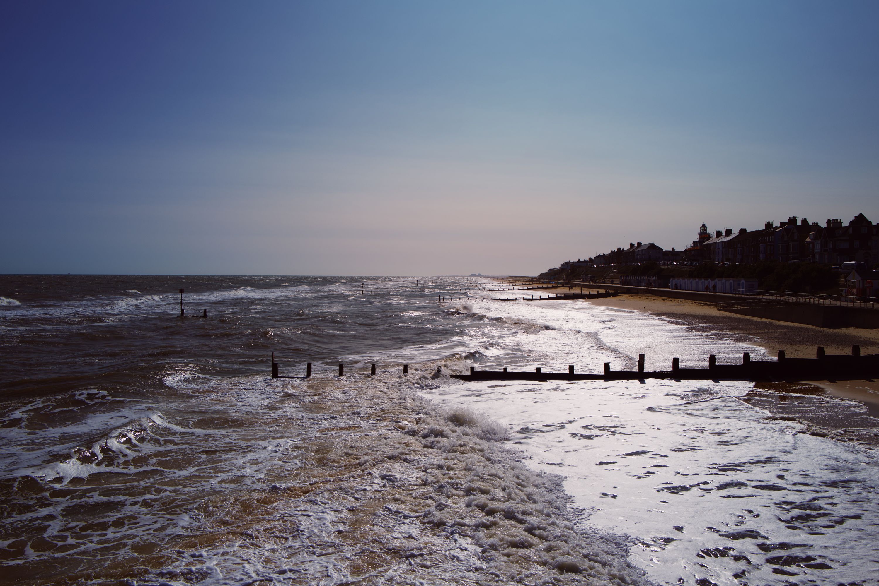 South from Southwold Pier