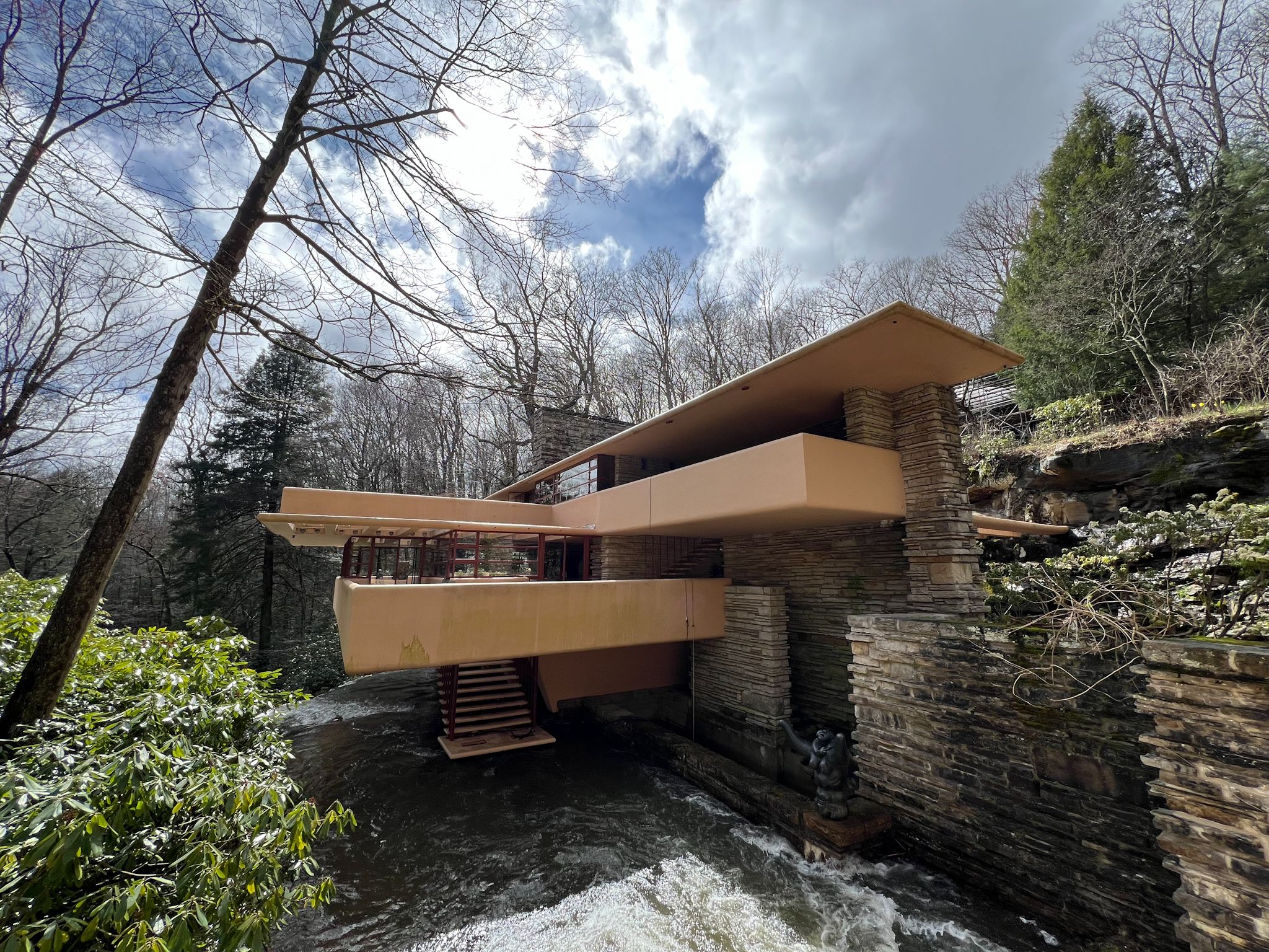 fallingwater, by Frank Lloyd Wright