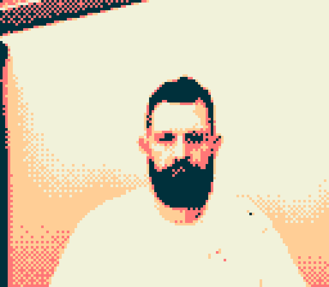 1998 Game Boy Camera-Style Selfies