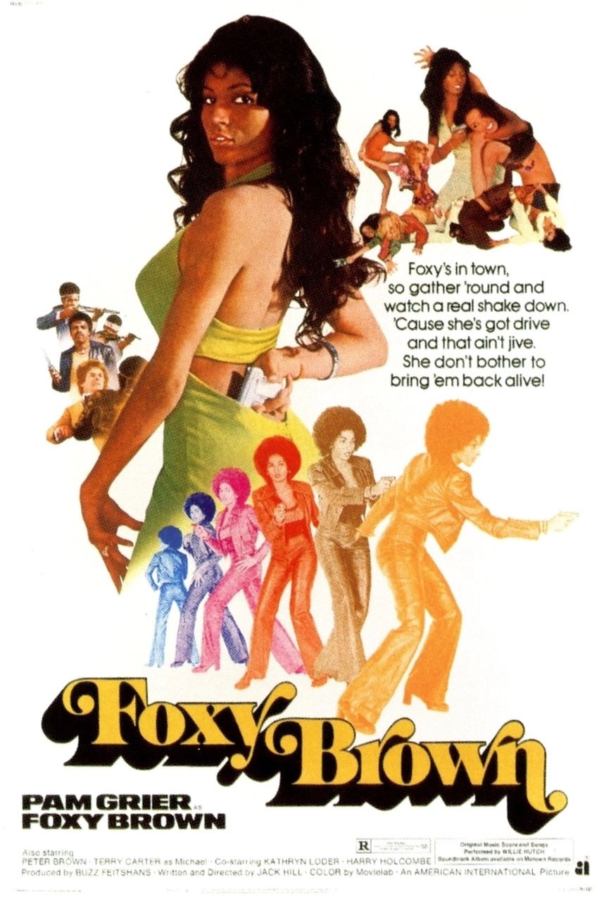 The poster for FOXY BROWN.