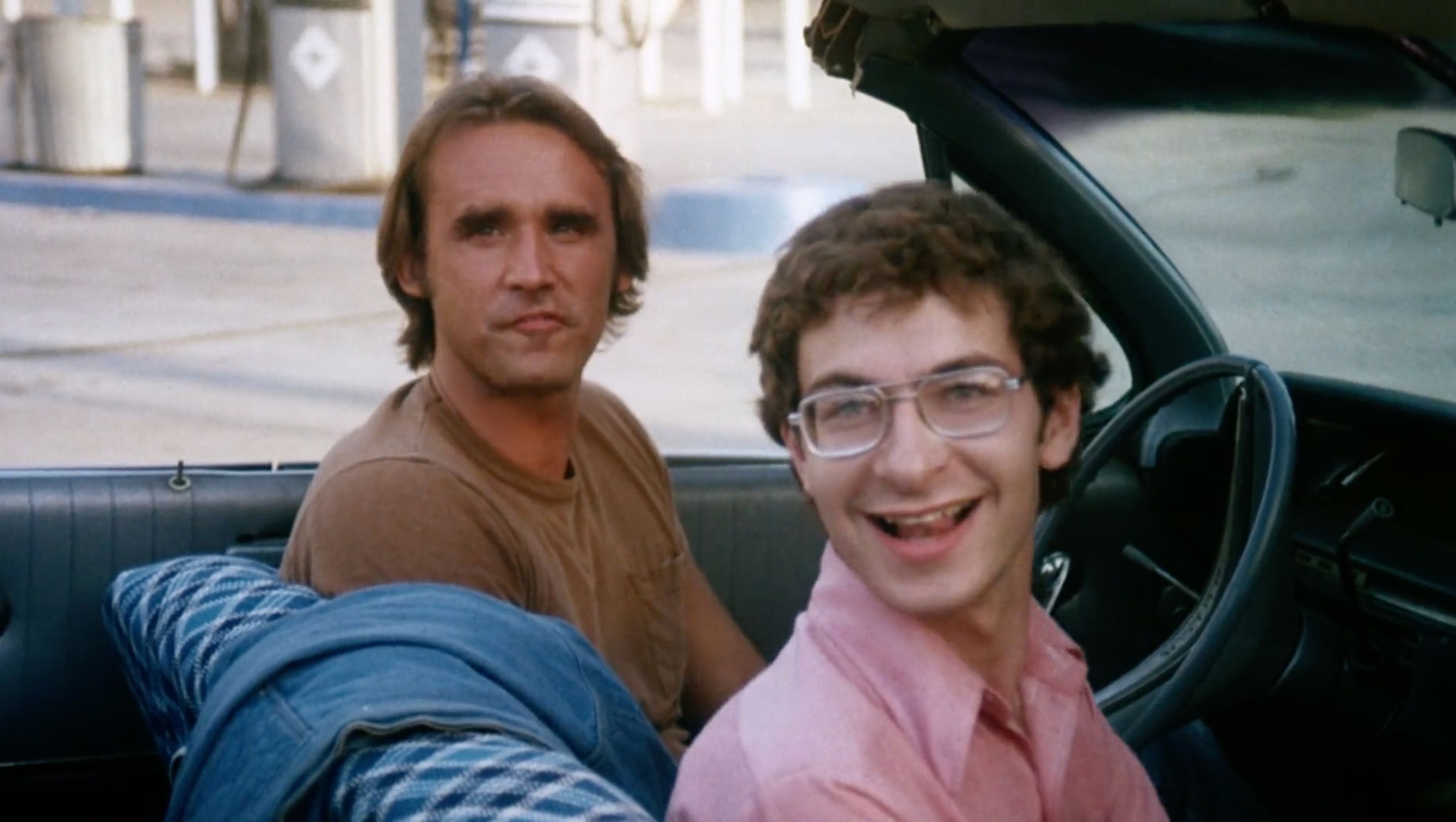 Didn’t really get to talk about these two, Chuck (Mike Bobenko) and Froggy (the legendary Eddie Deezen). Why does the 1978 jock let the 1978 nerd hang out with him? Between their constant car rides together and their attempted rape of Kathy, let’s say I have some theories. (ETA 1/10/24: I’ll just come out, no pun intended, and say it: Chuck and Froggy, in the parlance of the times, are gay for each other. Their attempted rape of Kathy is both an attempt to deny this and a way to sublimate their desire for each other.