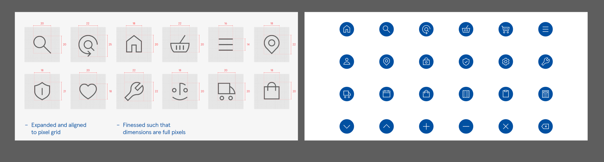 Common icon language