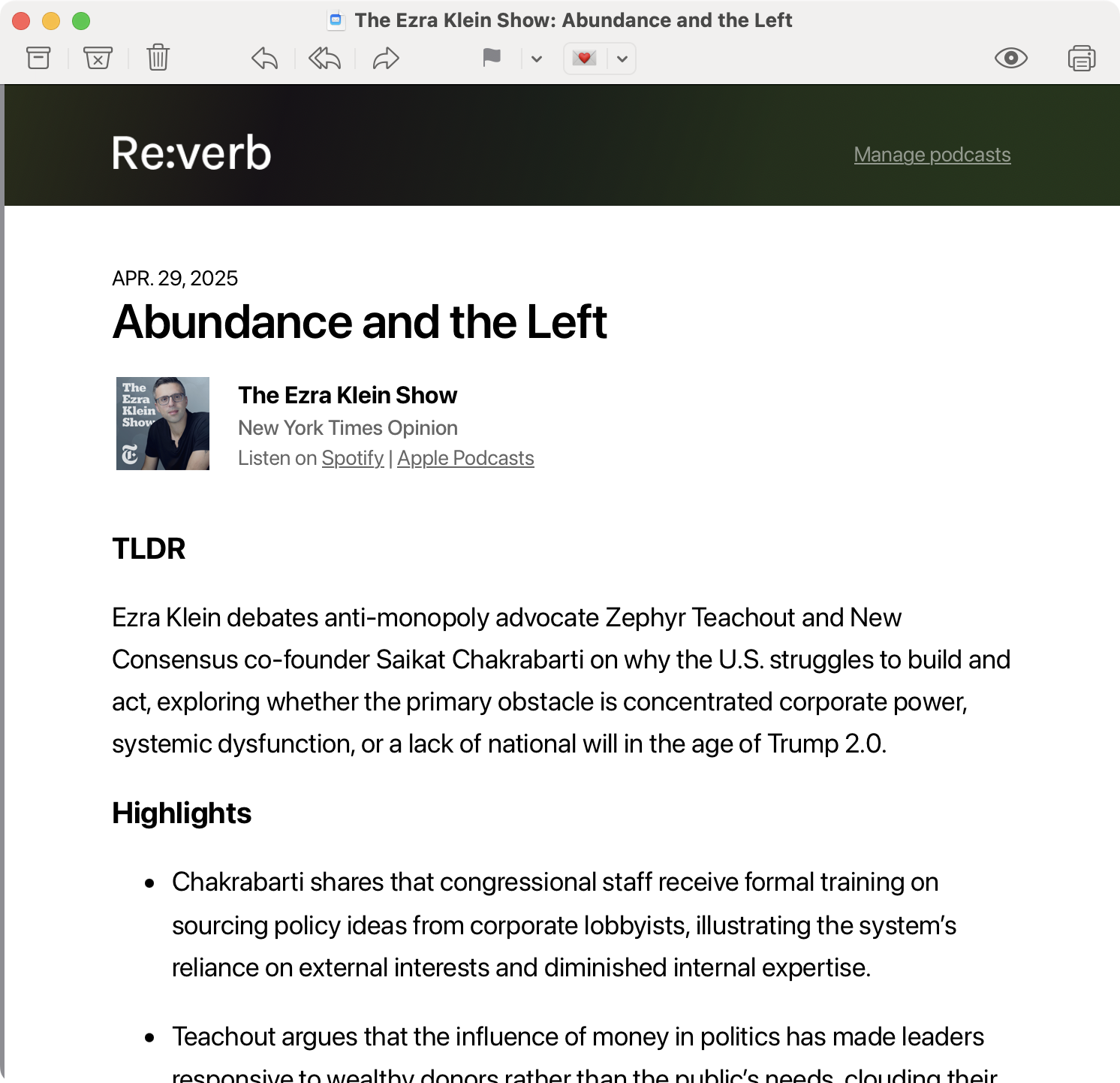 re:verb’s take on a recent Ezra Klein episode