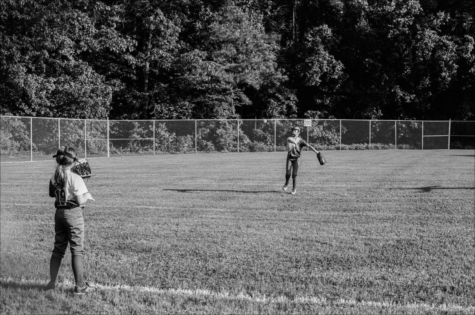 Warming up the throwing arm