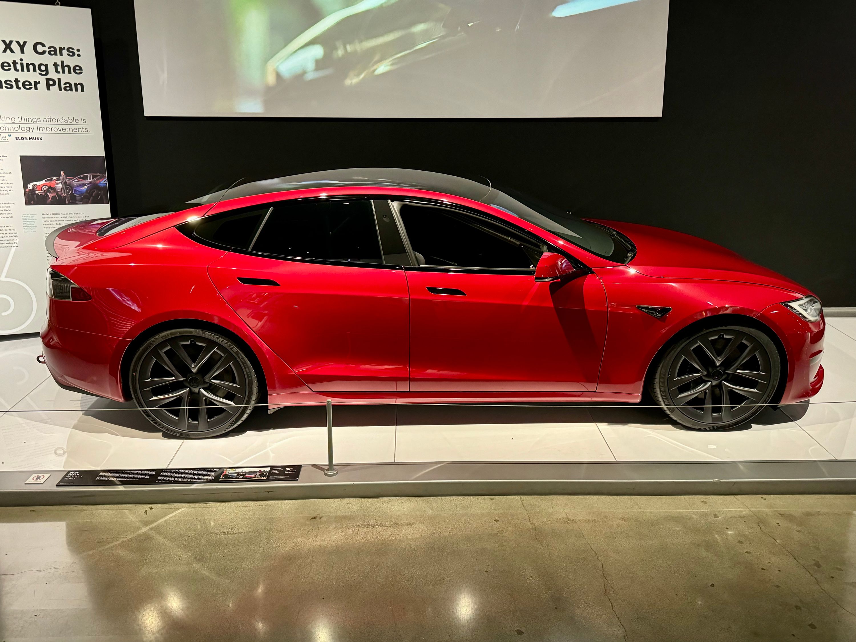 The Model S Plaid that did the Nurburgring in 7 minutes and 35.579 seconds