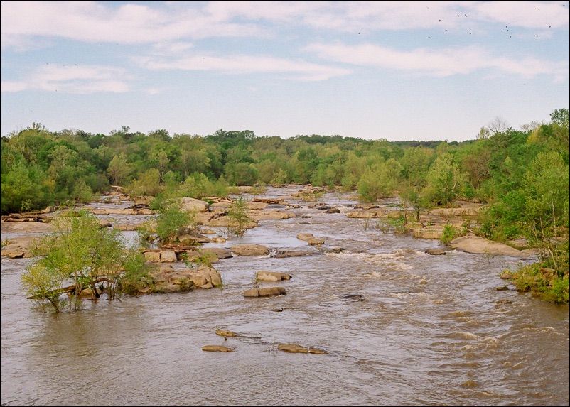 Rocks and rapids