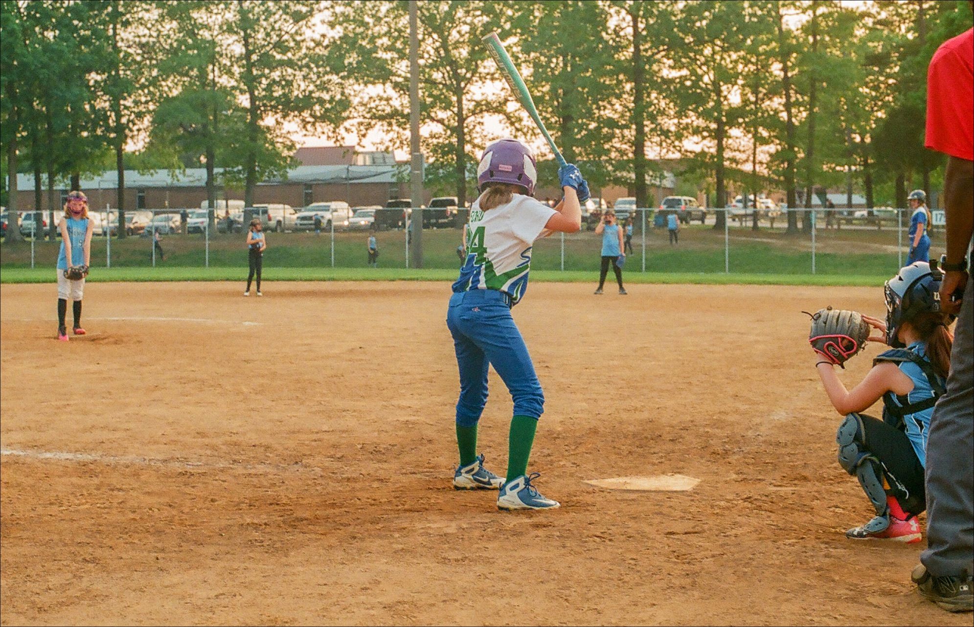 At bat