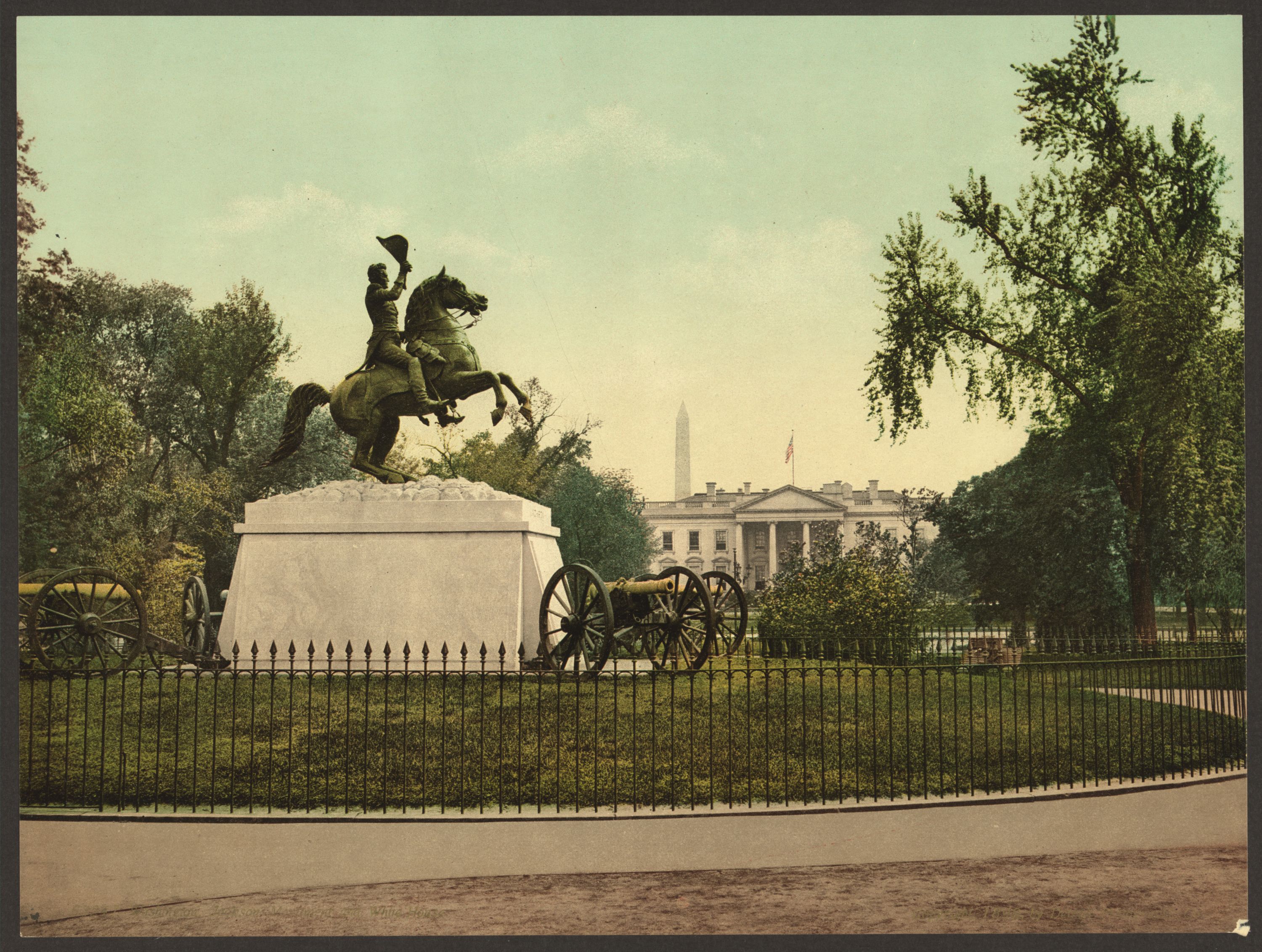 Clark Mills’s equestrian statue of Andrew Jackson