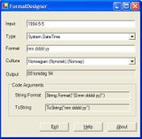 .NET FormatDesigner