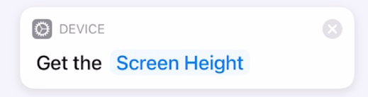 Get Screen Height