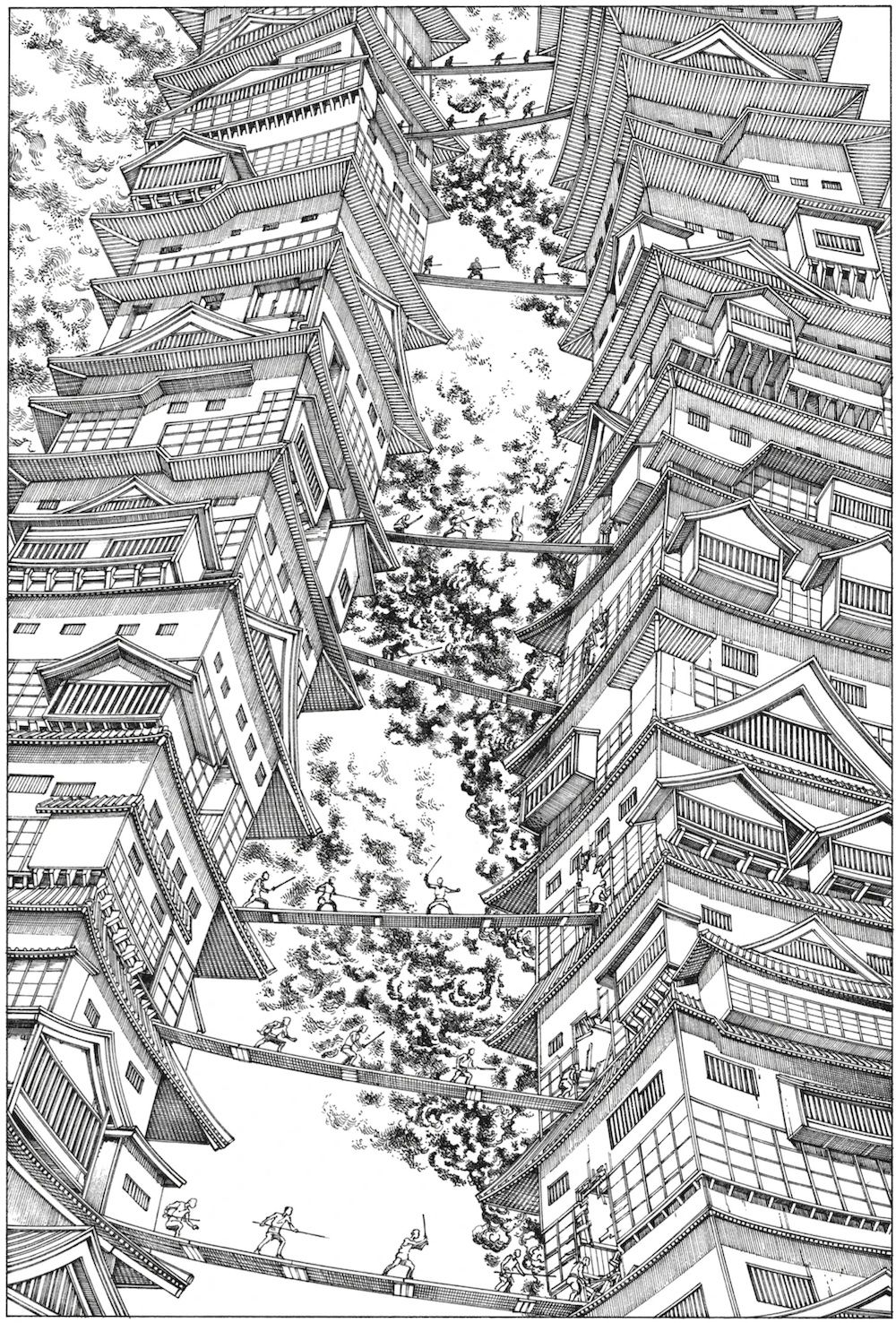The Twelve Sisters of the Never-Ending Castle - Shintaro Kago