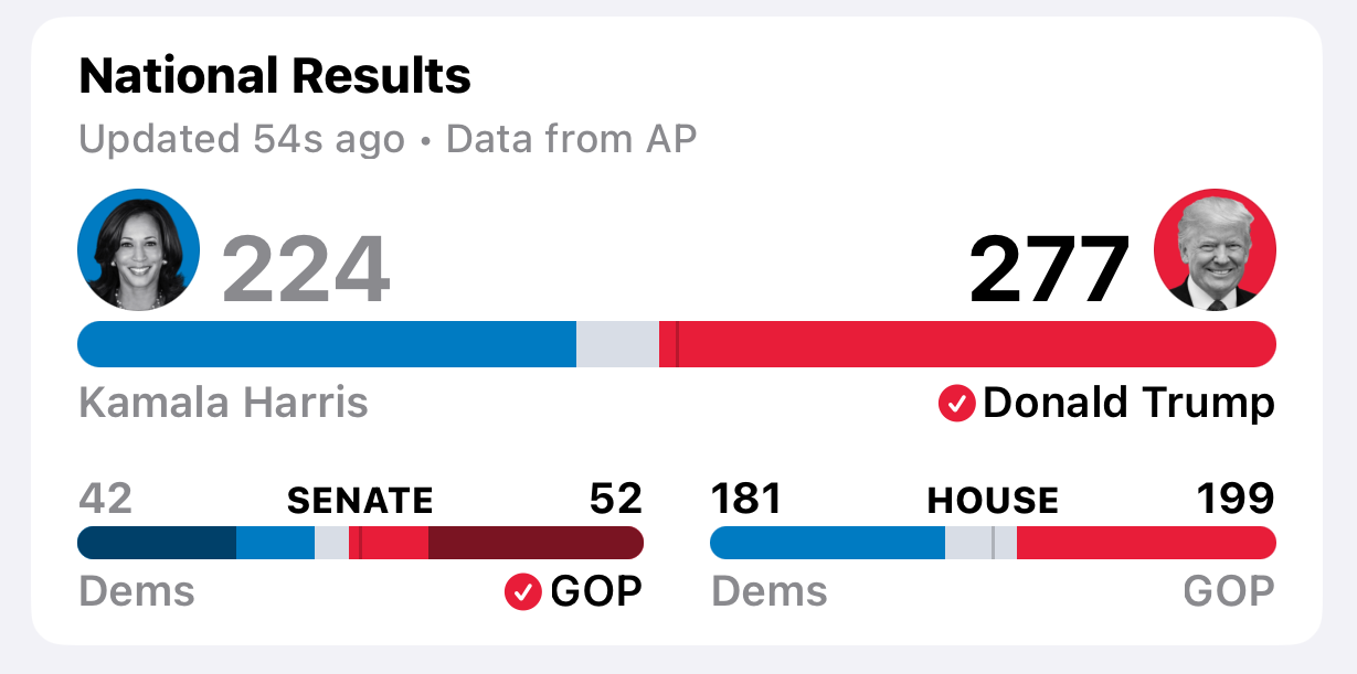 2024 Election Results