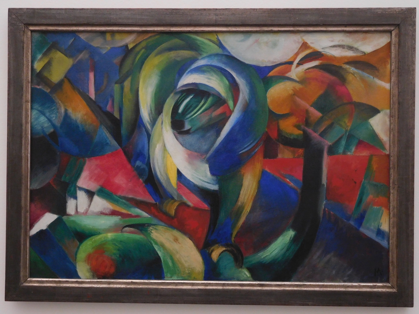 13:38:58: Franz Marc - the mandrill, 1913