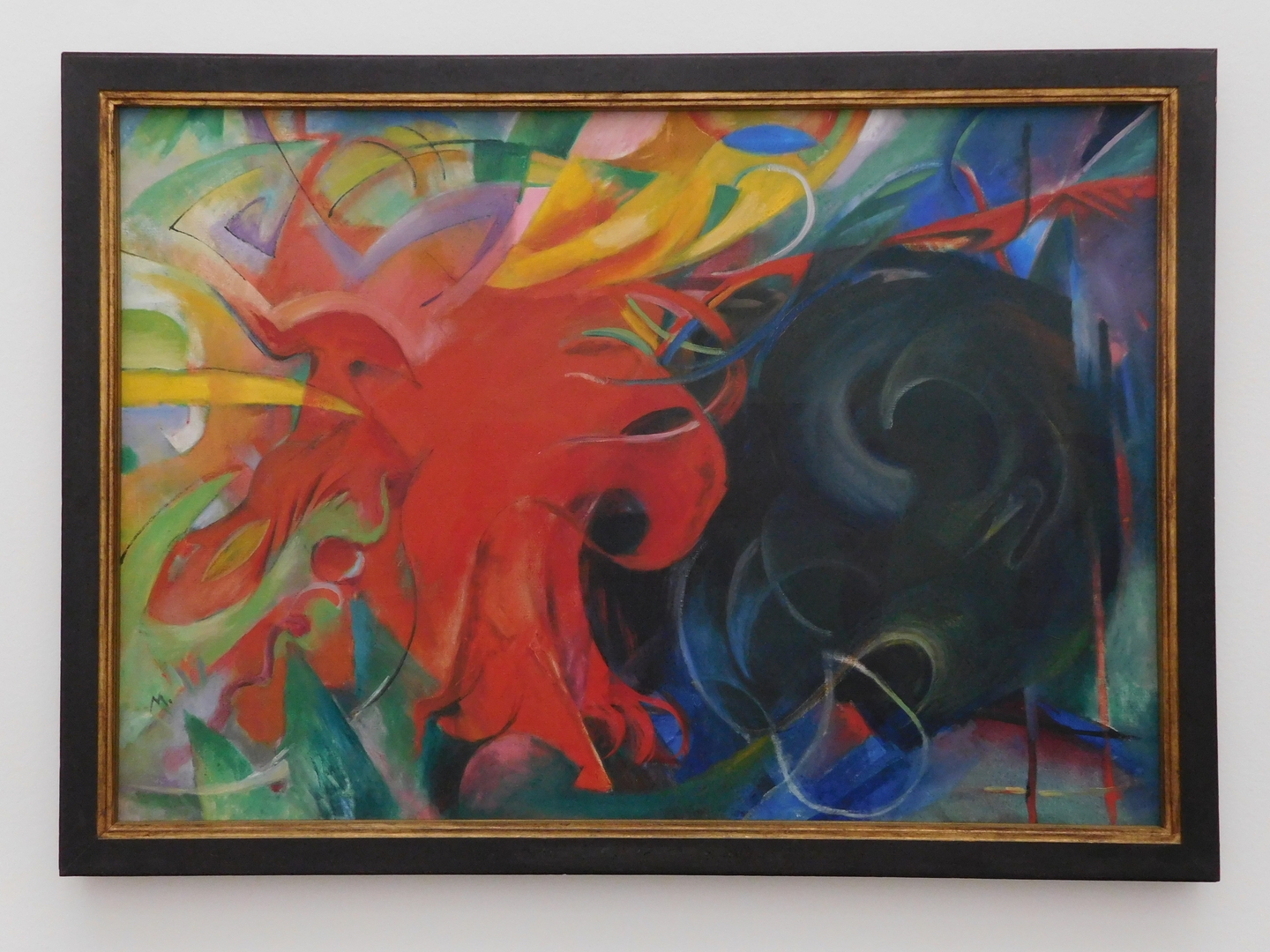 13:38:39: Franz Marc - fighting forms, 1914