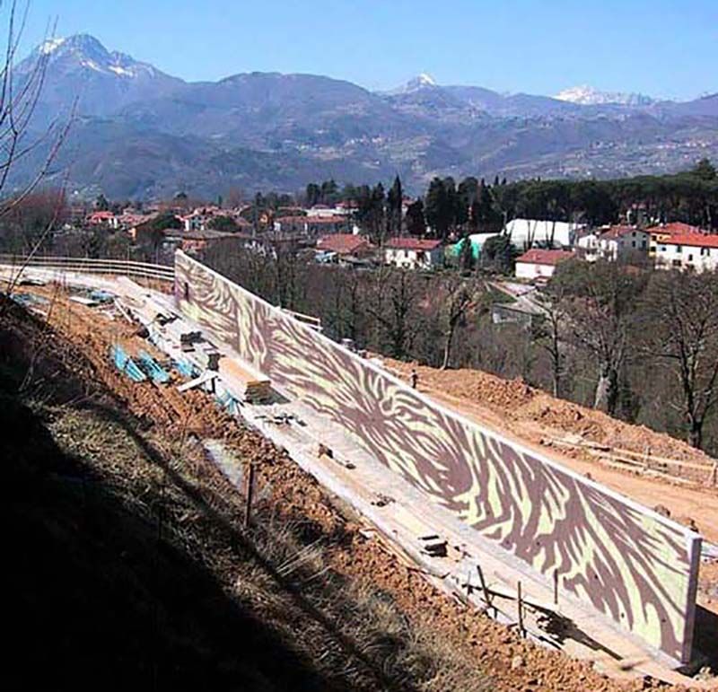 The Barga, Italy Mural