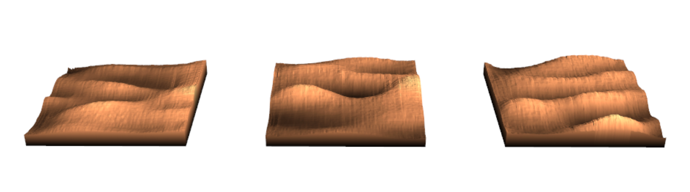 3d model of selected panels.