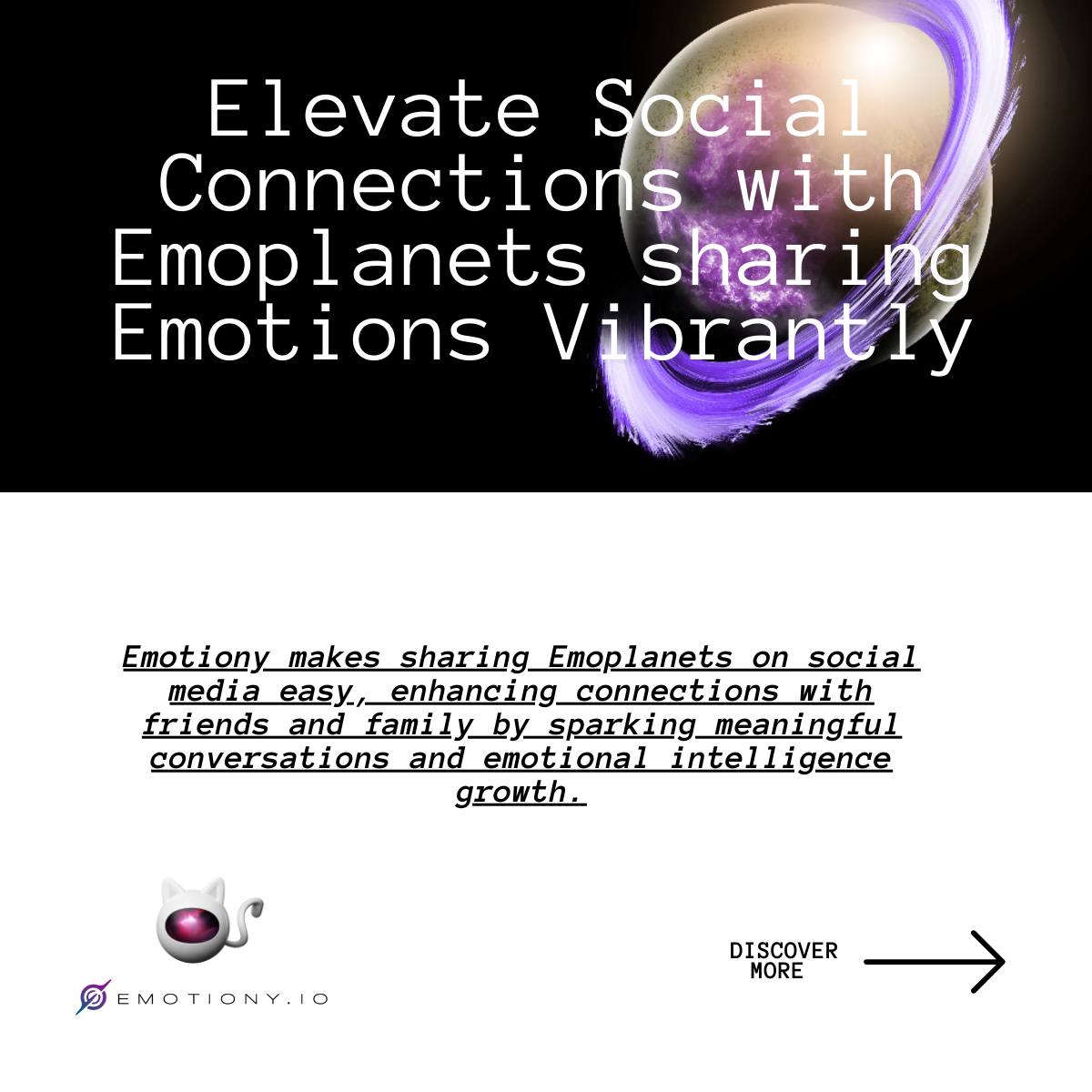 Elevate Social Connections with Emoplanets sharing Emotions Vibrantly