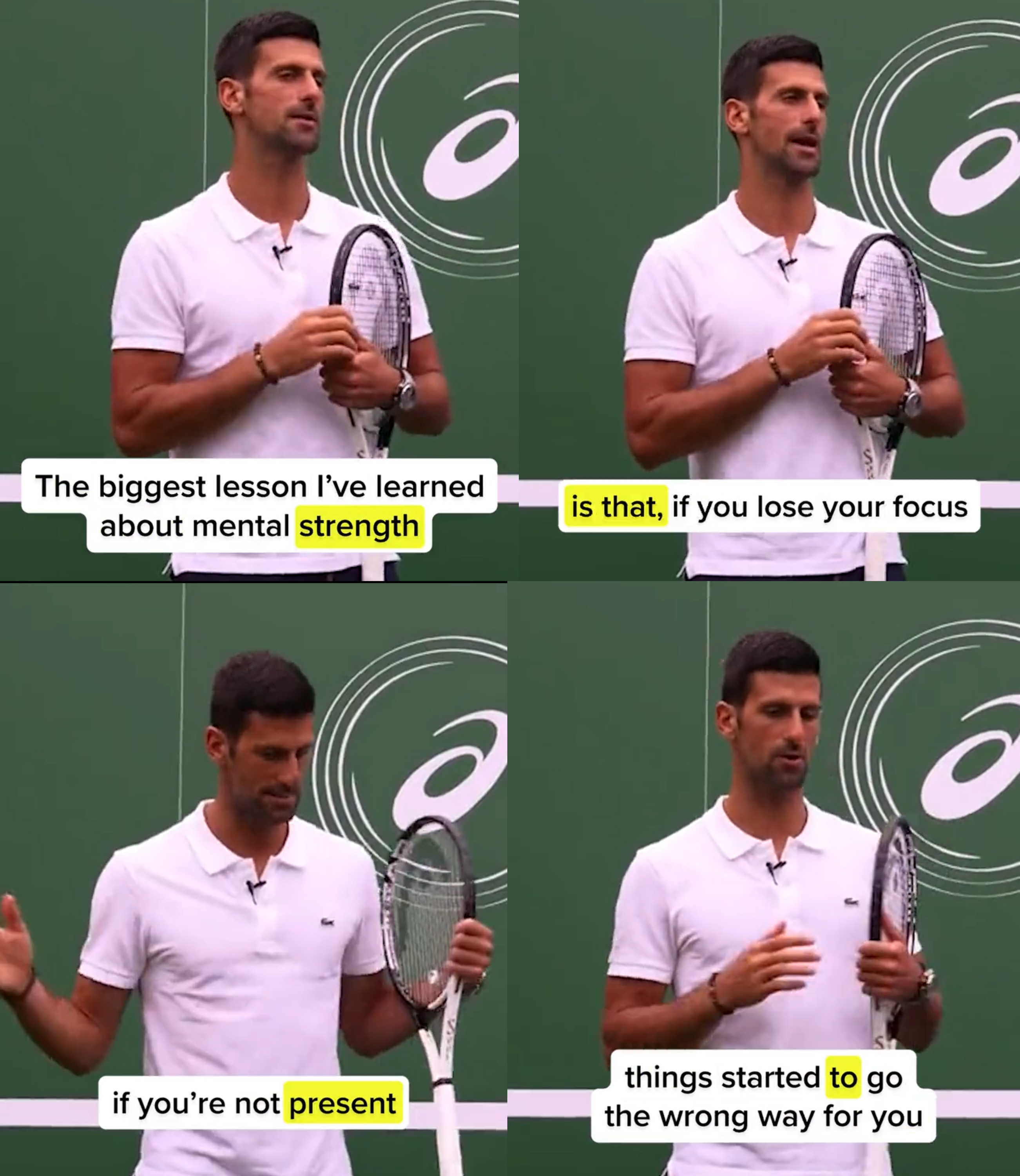 Against FUDA challenge, Djokovic strategy