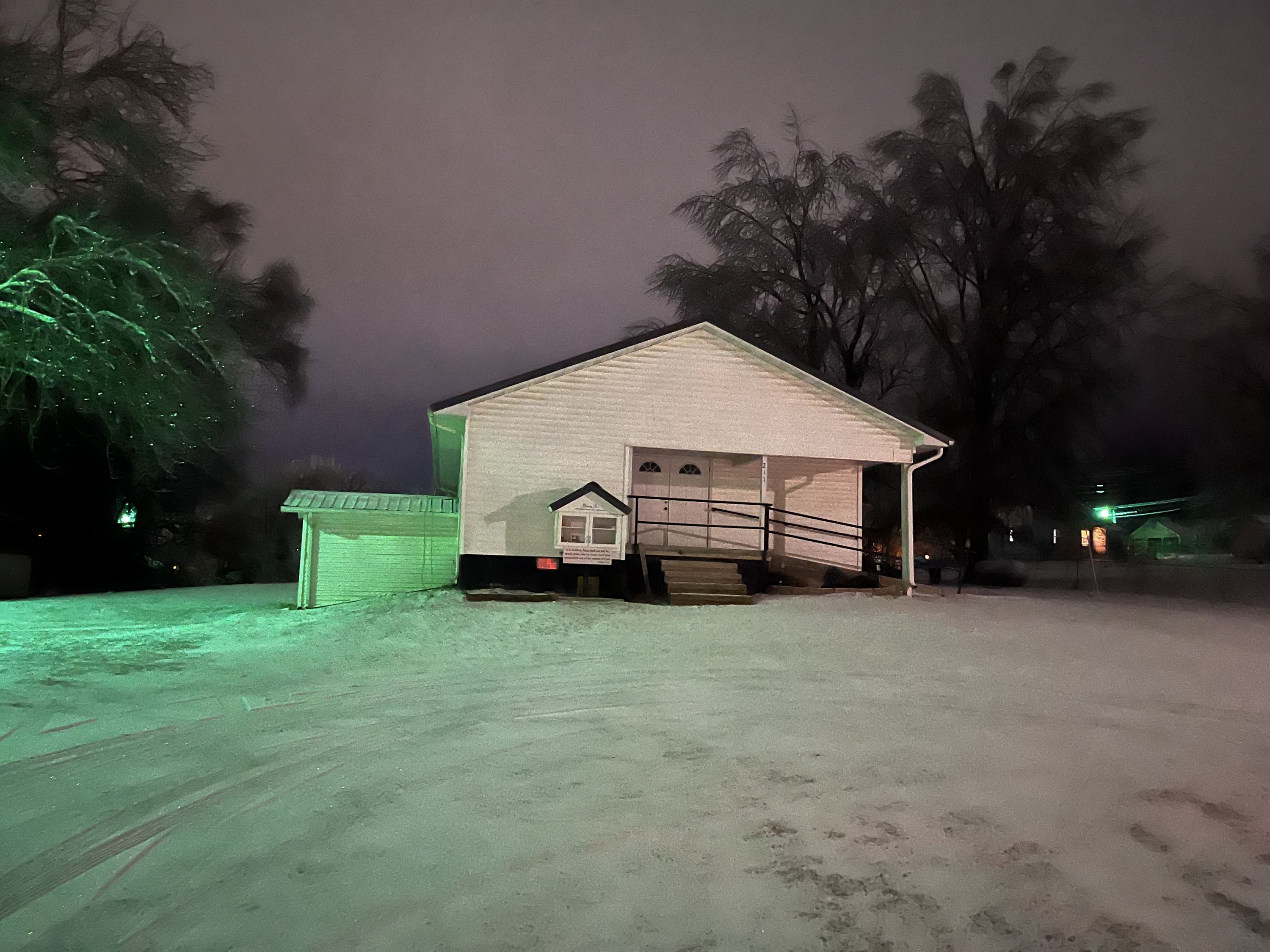 Snow Covered Chapel