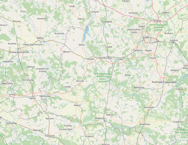 Poland is very flat, yes, but not featureless!