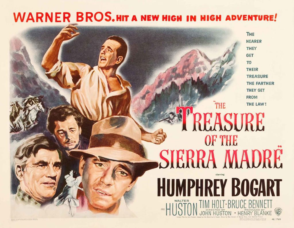 A movie poster with a group of men AI-generated content may be incorrect.